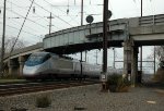 Acela Train # 2251 with dim headlights